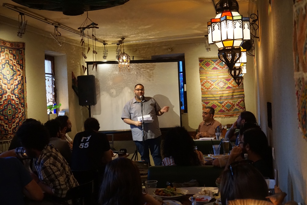 احتفاليّة فلسطين للأدب تنثر النُّصوص في مقاهي حيفا ومركزها الثقافيّ العربيّ