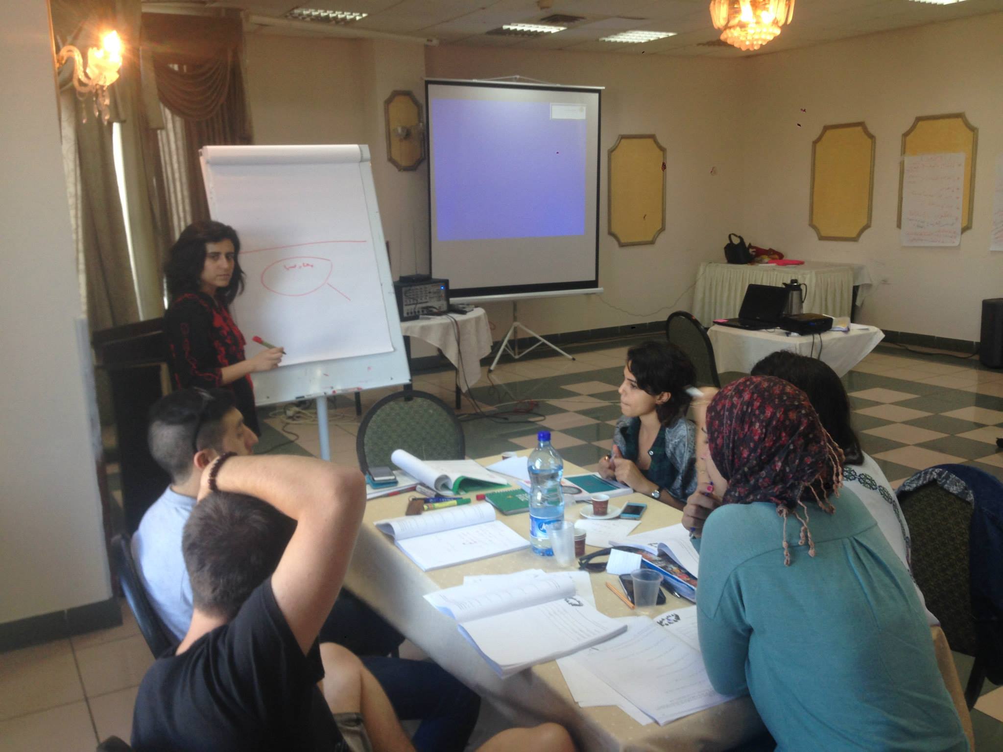 اختتام تدريب التنظيم المجتمعي بالتعاون بين جمعية الشباب العرب ومؤسسة أهل