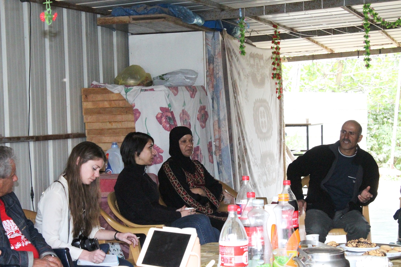 مركز حملة ينظّم جولة توثيقيّة في قرية الرمية المهدّدة بالتهجير